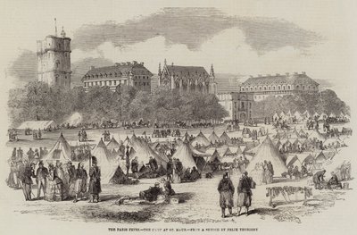 Las fiestas de París, el campamento en St Maur de Felix Thorigny